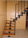 Модульная лестница под заказ, лестница для дома,  металлическая лестница